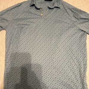 Jos. A. Bank fish pattern large polo